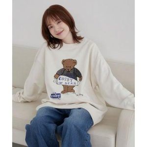 coen COSBY（コスビー）別注 　ベアプリントスウェット