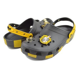 crocs クロックス ハリー ポッター ハッフルパフ クラシック クロッグ HARRY POTTER HUFFLEPUFF CLASSIC CLOG MULTI 210529-90h ブラック イエロー コラボ